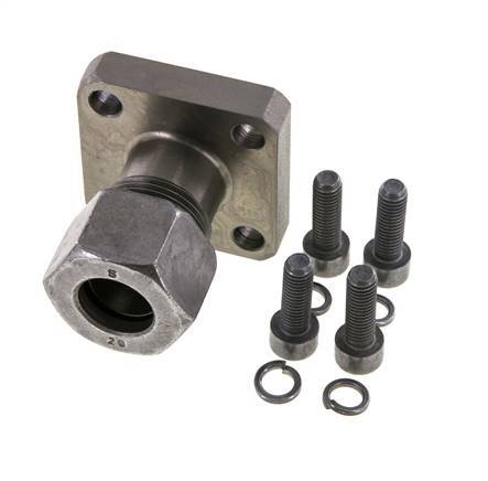 LK 55 Pump Flange Steel with 20S (M30x2)