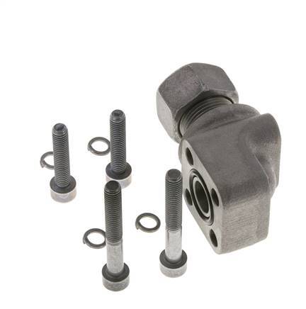 LK 30 Elbow Pump Flange Malleable cast iron with 15L (M22x1.5)