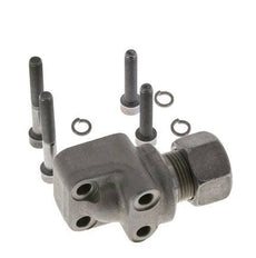 LK 30 Elbow Pump Flange Malleable cast iron with 15L (M22x1.5)