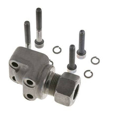 LK 30 Elbow Pump Flange Malleable cast iron with 15L (M22x1.5)