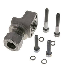 LK 30 Elbow Pump Flange Malleable cast iron with 15L (M22x1.5)