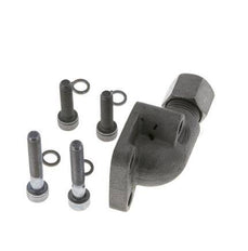 LK 35 Elbow Pump Flange Malleable cast iron with 10L (M16x1.5)