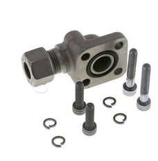 LK 35 Elbow Pump Flange Malleable cast iron with 12L (M18x1.5)