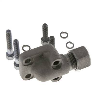 LK 35 Elbow Pump Flange Malleable cast iron with 12L (M18x1.5)