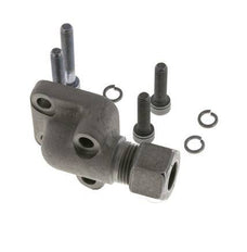 LK 35 Elbow Pump Flange Malleable cast iron with 12L (M18x1.5)