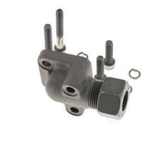 LK 35 Elbow Pump Flange Malleable cast iron with 15L (M22x1.5)