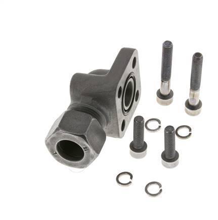 LK 35 Elbow Pump Flange Malleable cast iron with 15L (M22x1.5)