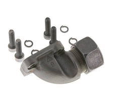 LK 40 Elbow Pump Flange Malleable cast iron with 18L (M26x1.5)