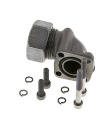 LK 40 Elbow Pump Flange Malleable cast iron with 28L (M36x2)