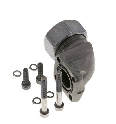 LK 40 Elbow Pump Flange Malleable cast iron with 28L (M36x2)