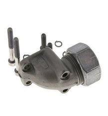 LK 40 Elbow Pump Flange Malleable cast iron with 28L (M36x2)