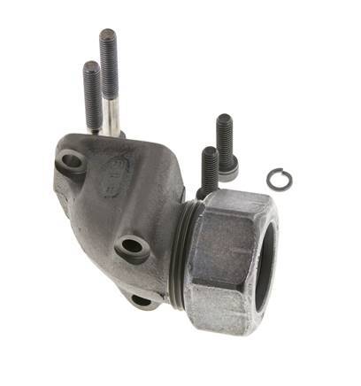 LK 40 Elbow Pump Flange Malleable cast iron with 28L (M36x2)