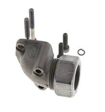 LK 40 Elbow Pump Flange Malleable cast iron with 28L (M36x2)