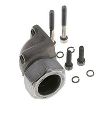 LK 40 Elbow Pump Flange Malleable cast iron with 28L (M36x2)