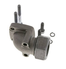 LK 55 Elbow Pump Flange Malleable cast iron with 35L (M45x2)