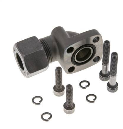 LK 35 Elbow Pump Flange Malleable cast iron with 16S (M24x1.5)