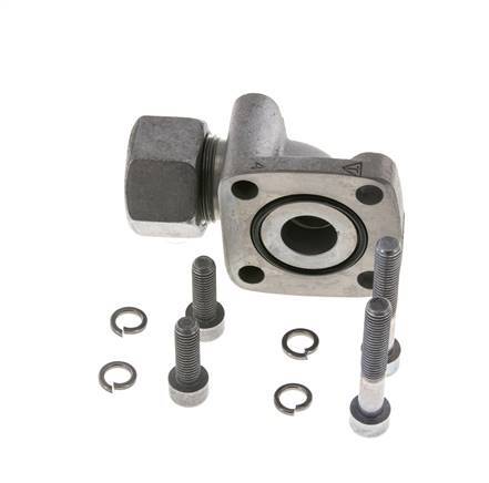 LK 55 Elbow Pump Flange Malleable cast iron with 20S (M30x2)