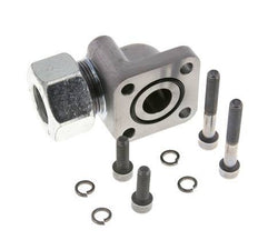 LK 55 Elbow Pump Flange Malleable cast iron with 25S (M36x2)