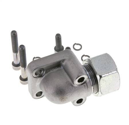 LK 55 Elbow Pump Flange Malleable cast iron with 25S (M36x2)