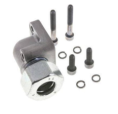 LK 55 Elbow Pump Flange Malleable cast iron with 25S (M36x2)