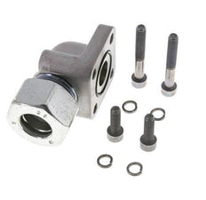 LK 55 Elbow Pump Flange Malleable cast iron with 25S (M36x2)