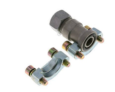 1/2'' SAE Flange 3000 PSI Steel with 15L (M22x1.5) ISO 6162-1