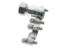 3/4'' SAE Flange 3000 PSI Steel with 18L (M26x1.5) ISO 6162-1