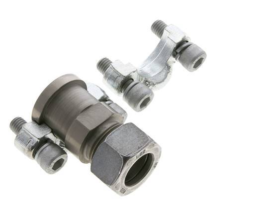 3/4'' SAE Flange 3000 PSI Steel with 22L (M30x2) ISO 6162-1