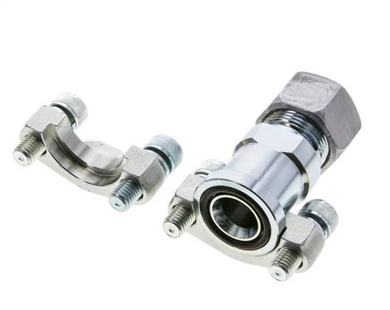 3/4'' SAE Flange 3000 PSI Steel with 20S (M30x2) ISO 6162-1