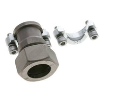 1-1/4'' SAE Flange 3000 PSI Steel with 38S (M52x2) ISO 6162-1