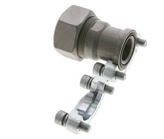 1-1/4'' SAE Flange 3000 PSI Steel with 38S (M52x2) ISO 6162-1