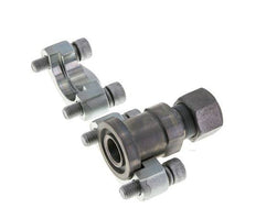 3/4'' SAE Flange 6000 PSI Steel with 16S (M24x1.5) ISO 6162-2