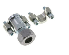 1'' SAE Flange 6000 PSI Steel with 25S (M36x2) ISO 6162-2