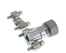 1'' SAE Flange 6000 PSI Steel with 30S (M42x2) ISO 6162-2