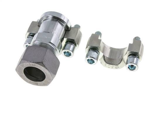 1'' SAE Flange 6000 PSI Steel with 30S (M42x2) ISO 6162-2