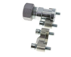 1'' SAE Flange 6000 PSI Steel with 30S (M42x2) ISO 6162-2