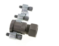 1-1/4'' SAE Flange 6000 PSI Steel with 30S (M42x2) ISO 6162-2