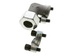 3/4'' Elbow SAE Flange 3000 PSI Steel with 25S (M36x2) ISO 6162-1