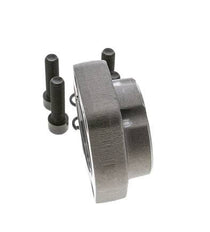 2'' SAE Flange 3000 PSI Plain Steel with G2'' Female Threads ISO 6162-1