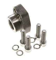 3/4'' SAE Flange 3000 PSI Stainless Steel with G3/4'' Female Threads ISO 6162-1