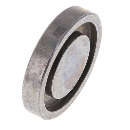 3/4'' SAE Blind Plate 3000 PSI Steel ISO 6162