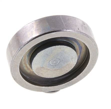 1/2'' SAE Blind Plate 6000 PSI Steel ISO 6162 [2 Pieces]