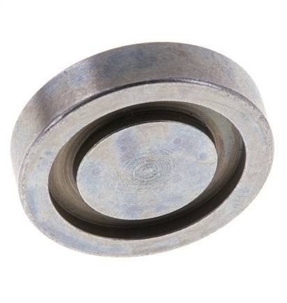 3/4'' SAE Blind Plate 6000 PSI Steel ISO 6162