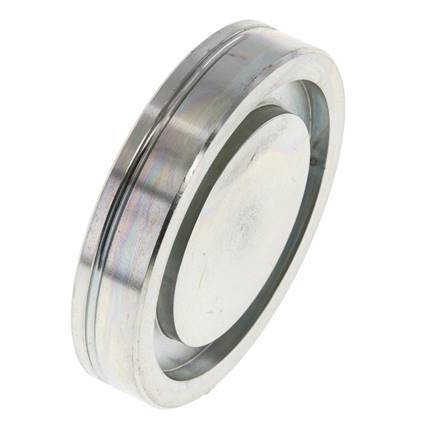 1'' SAE Blind Plate 6000 PSI Steel ISO 6162