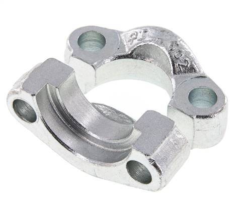 3/4'' SAE Flange Halves 6000 PSI Steel ISO 6162-2