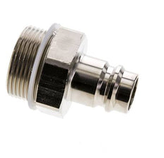 Nickel-plated Brass DN 19 Air Coupling Plug G 1 1/4 inch Male