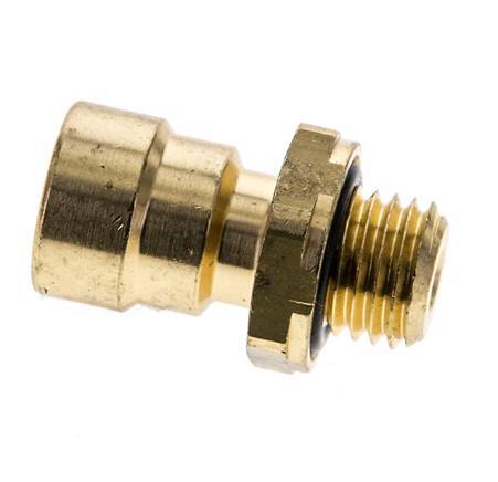 ABC Nl Straight connector T6x1 M12x1.5 - 90106012 [2 Pieces]