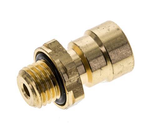 ABC Nl Straight connector T6x1 M12x1.5 - 90106012 [2 Pieces]