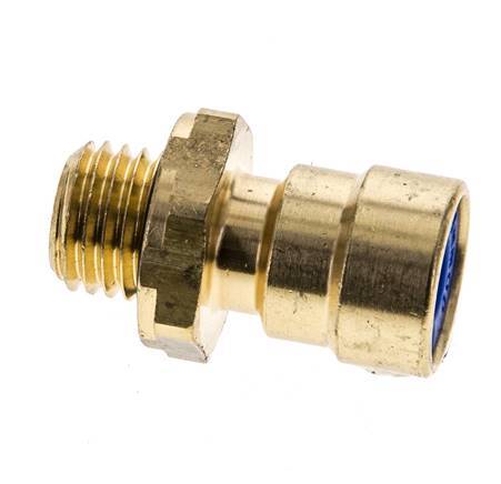ABC Nl Straight connector T6x1 M12x1.5 - 90106012 [2 Pieces]