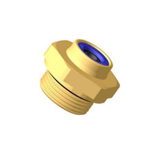 ABC Nl Straight connector T8x1 M22x1.5 - 90108022 [2 Pieces]